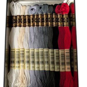 DMC Mouline Special embroidery floss collectors tin